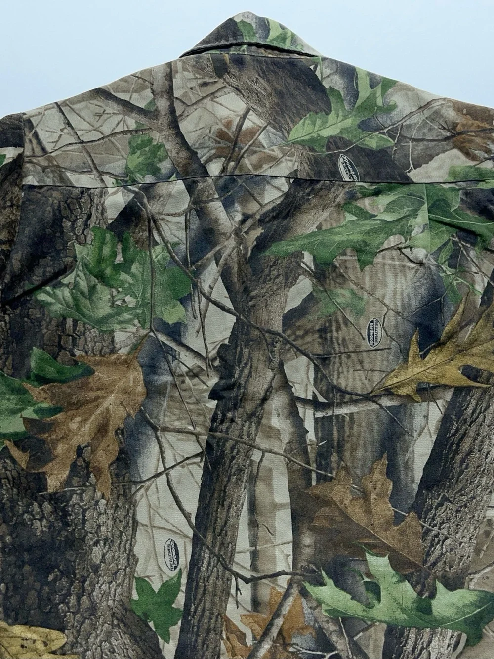 Liberty Realtree Hardwoods Camo Shirt Mens Size Medium Long Sleeve Button Up - Picture 12 of 14